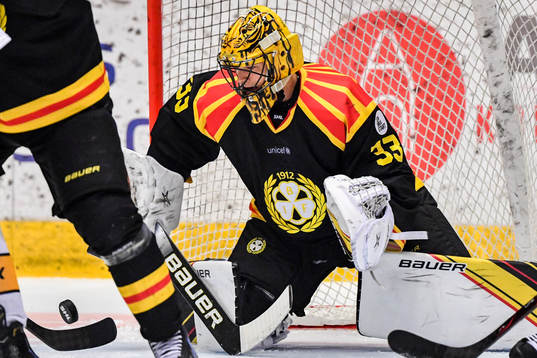 Brynäs målvakt Samuel Ersson
