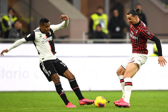 Zlatan Ibrahimovic of AC Milan