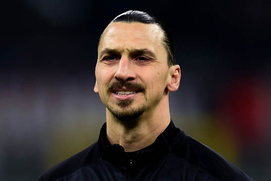 Zlatan Ibrahimovic of AC Milan