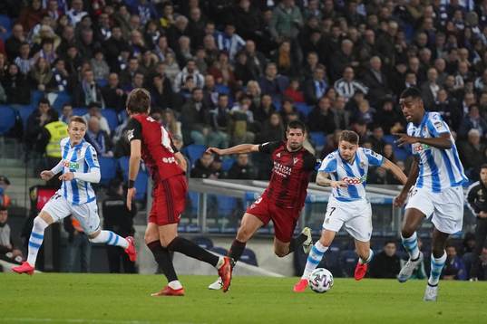 Fotboll, Spanska Copa del Rey, Semifinal 1, Real Sociedad -
