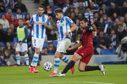 Fotboll, Spanska Copa del Rey, Semifinal 1, Real Sociedad -