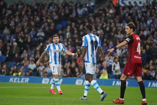 Fotboll, Spanska Copa del Rey, Semifinal 1, Real Sociedad -