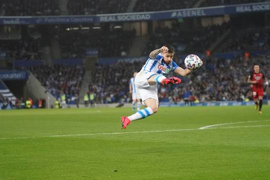 Fotboll, Spanska Copa del Rey, Semifinal 1, Real Sociedad -