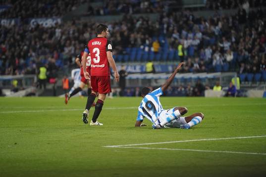 Fotboll, Spanska Copa del Rey, Semifinal 1, Real Sociedad -