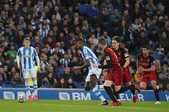 Fotboll, Spanska Copa del Rey, Semifinal 1, Real Sociedad -