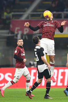 Zlatan Ibrahimovic of AC Milan