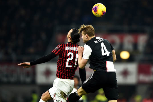 Zlatan Ibrahimovic of AC Milan