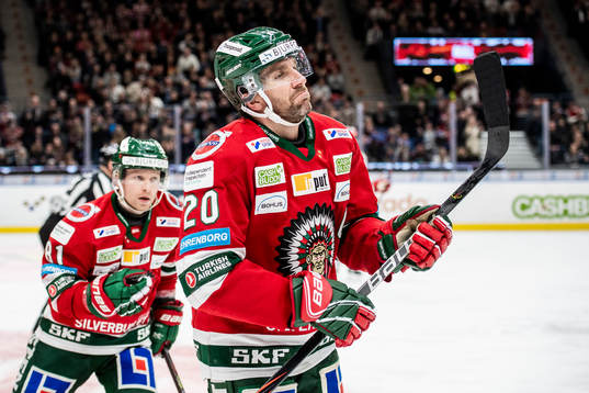 Frölundas Joel Lundqvist och Ryan Lasch