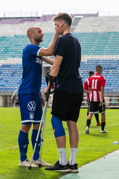 Robin Söder and Emil Holm of IFK Göteborg, who is