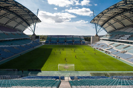 General view of Estadio Algarve