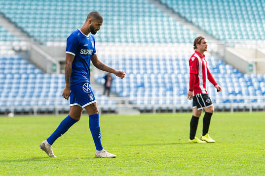 Kristopher Da Graca of IFK Göteborg looks dejected