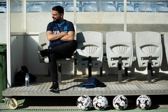 Head coach Poya Asbaghi of IFK Göteborg