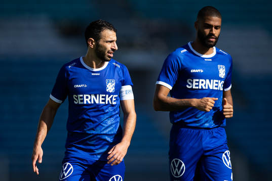 André Calisir and Alexander Kristopher Da Graca of IFK