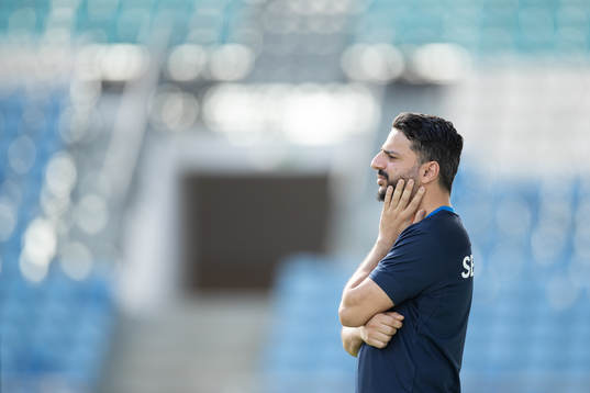 Head coach Poya Asbaghi of IFK Göteborg