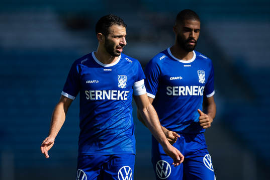 André Calisir and Kristopher Da Graca of IFK Göteborg