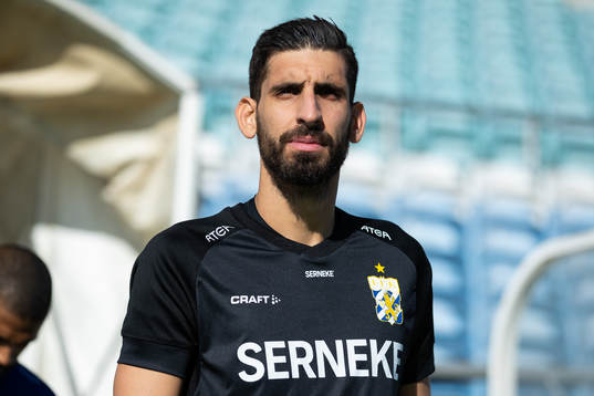Goalkeeper Ioannis Anestis of IFK Göteborg