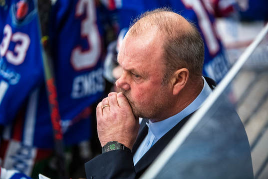 Oskarshamns tränare Per-Erik Johnsson