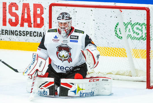 Malmö Redhawks målvakt Lars Volden