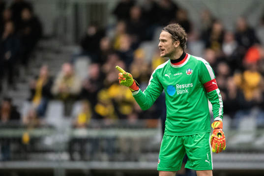 Helsingborgs målvakt Anders Lindegaard