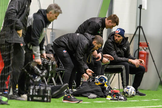Helsingborgs tränare Olof Mellberg