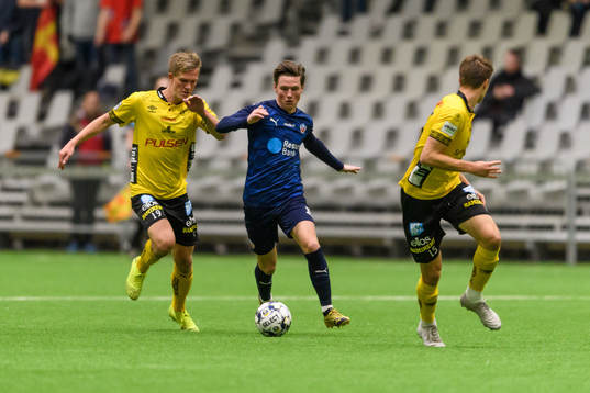 Helsingborgs Max Svensson och Elfsborgs Tim Stålheden