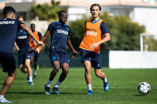 IFK Göteborgs Alhassan Yusuf och Noah Alexandersson