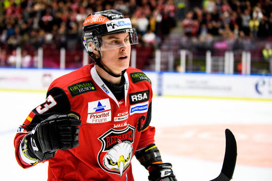 Malmö Redhawks Fredrik Händemark jublar