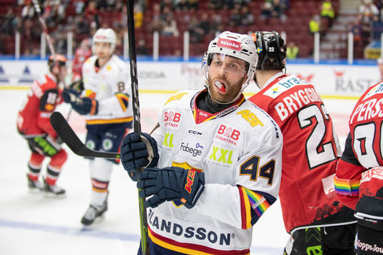 Djurgårdens Mattias Guter deppar