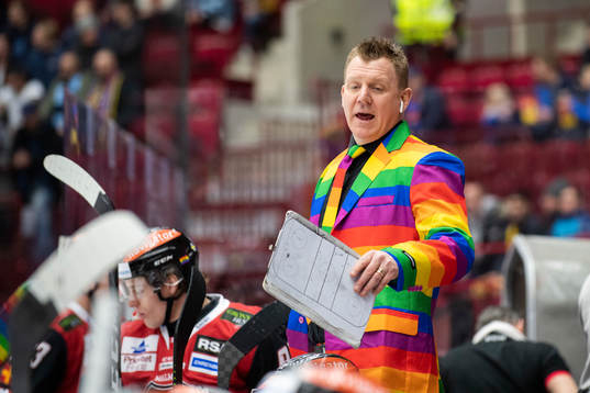 Malmö Redhawks assisterande tränare Jesper Mattsson i