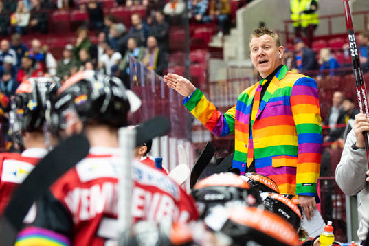Malmö Redhawks assisterande tränare Jesper Mattsson i