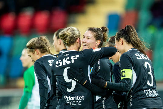 Göteborgs Natalia Kuikka jublar