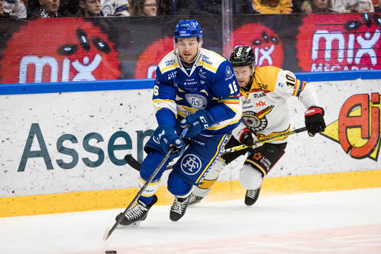 Leksands Daniel Gunnarsson och Luleås Einar Emanuelsson