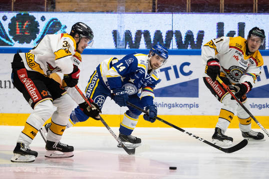 Luleås Emil Larsson och Leksands Oskar Lang