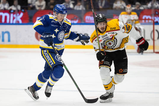 Leksands Lucas Nordsäter och Luleås Emil Larsson