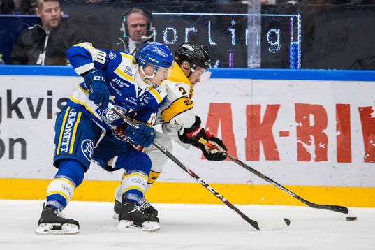 Leksands Martin Karlsson och Luleås Juhani Tyrväinen