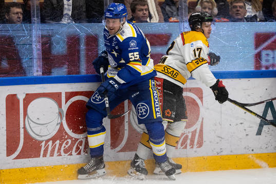 Leksands Jonas Ahnelöv och Luleås Isac Brännström