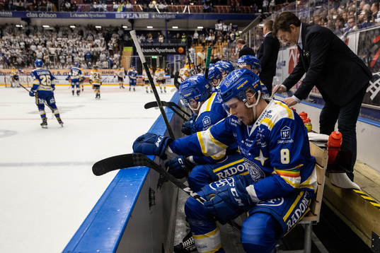 Leksands Filip Johansson deppar