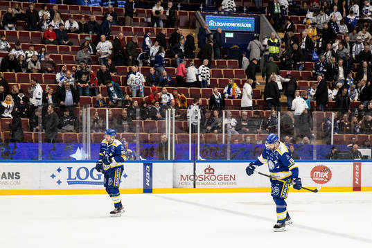 Leksands Jonas Ahnelöv och Johan Fransson deppar