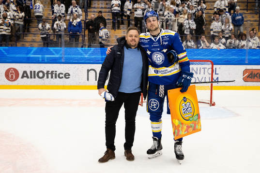 Leksands Daniel Gunnarsson utsedd till matchens lirare