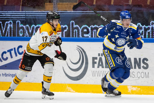 Luleås Isac Brännström och Leksands Patrik Zackrisson