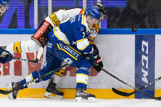 Leksands Lucas Nordsäter och Luleås Karl Fabricius
