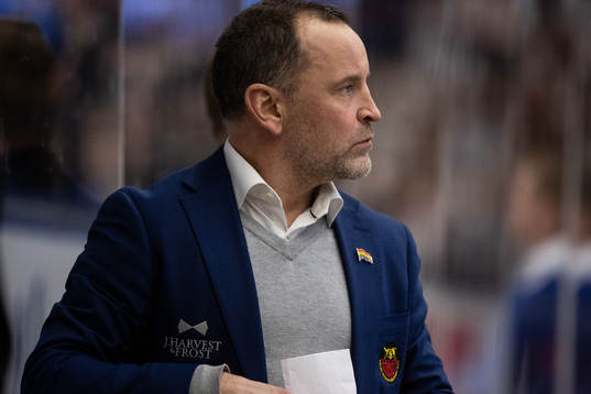 Luleås tränare Thomas Berglund