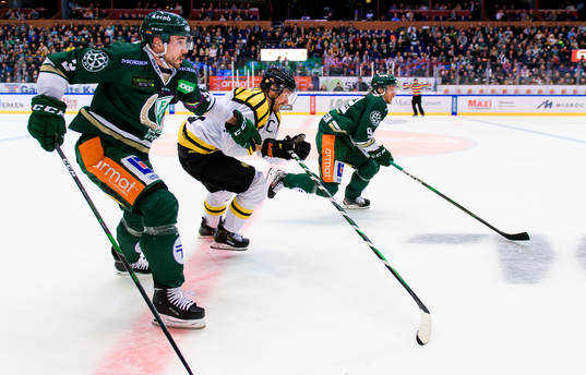 Färjestads Jens Westin, Brynäs Anton Rödin och