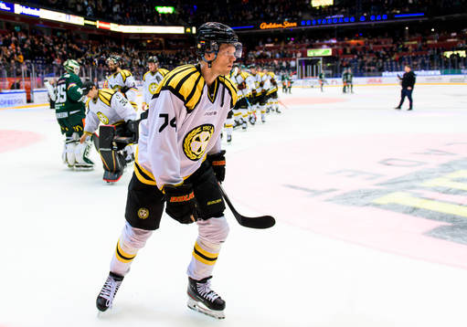Brynäs Nicklas Danielsson deppar