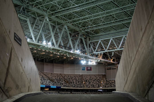 Interiös vy av Tele2 Arena