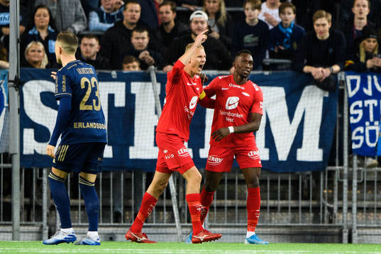 Branns Kristoffer Barmen jublar