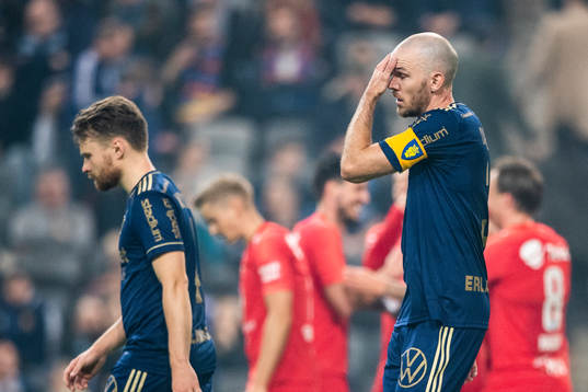 Djurgårdens Marcus Danielson deppar