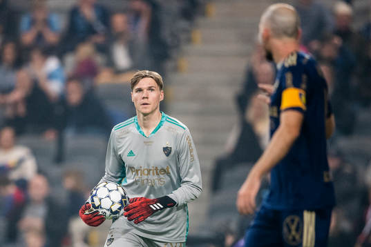 Djurgårdens målvakt Erland Tangvik