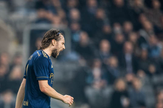 Djurgårdens Kevin Walker reagerar