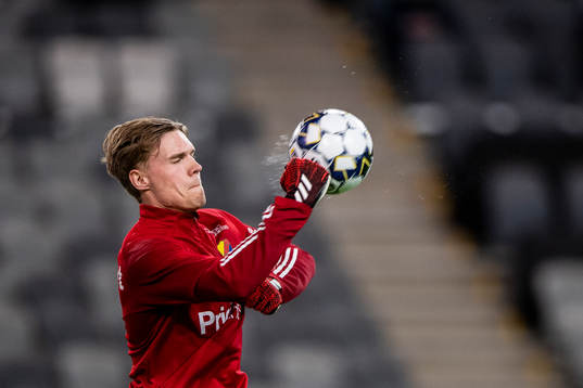 Djurgårdens målvakt Erland Tangvik